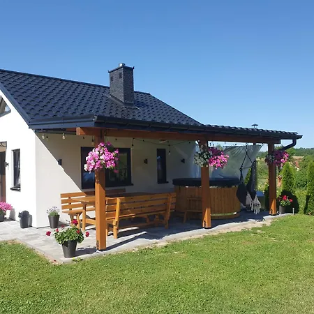 Domek Amelia -Bieszczady Lesko Exterior photo